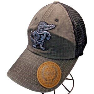 Florida Gators  1980-1994 Secondary Logo on Black Mesh Trucker Hat Snap Back